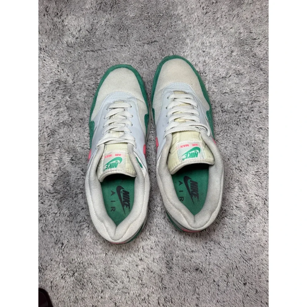 Nike Air Max 1 Watermelon‎ White Green Pink AH8145-106 Mens 10.5 Sneaker